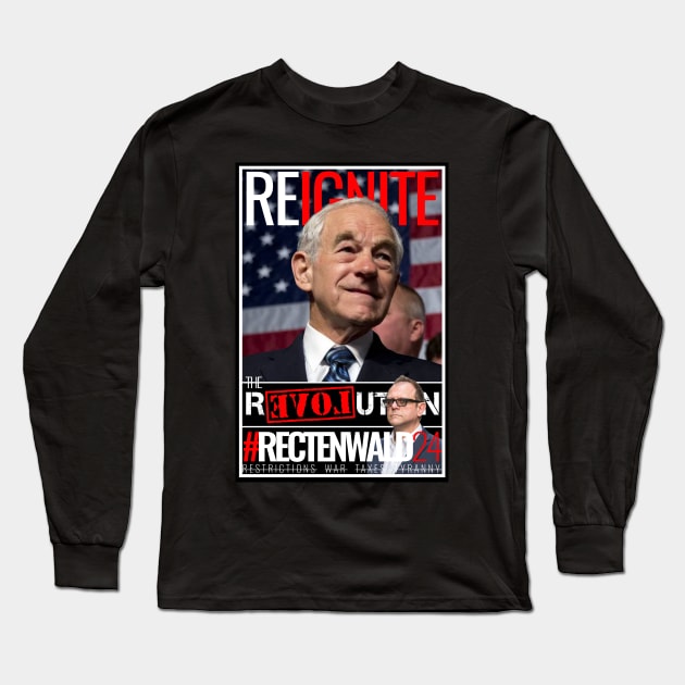 Michael Rectenwald for President - Libertarian 2024 Long Sleeve T-Shirt by tylerashe